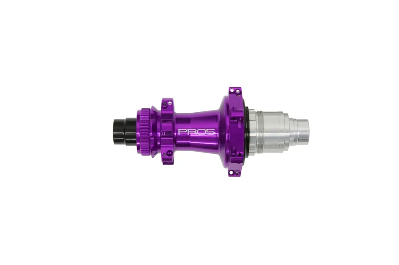 Hope Tech PRO 5 Straight Pull Centrelock Rear Hub 24H 142 Purple-3