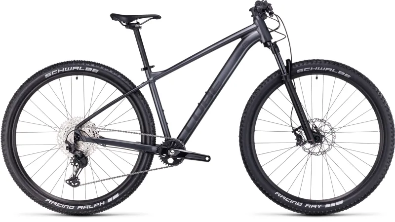 Cube Reaction Pro Mountain Bike in Metal Black/Black