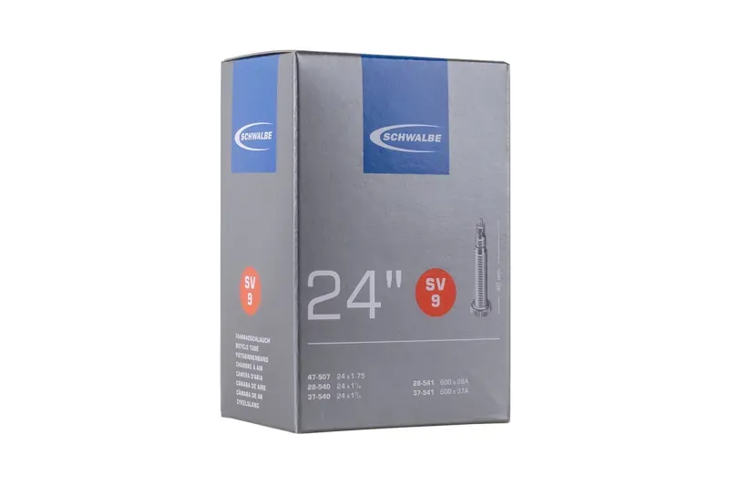 Schwalbe Inner Tube sv19 27.5-29 Inch 40mm BLACK-1