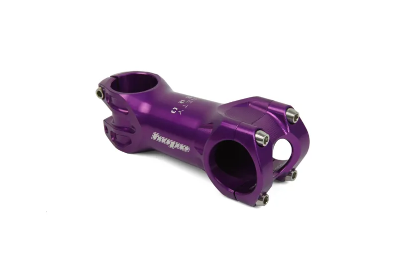 Hope Tech XC 90mm Stem in Purple