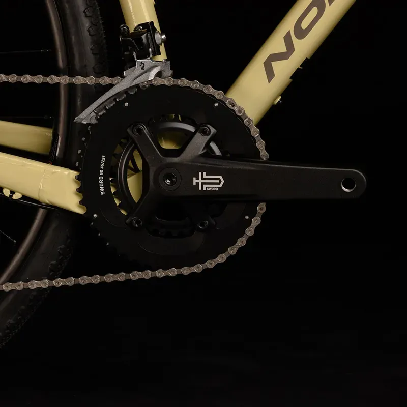 Sword 2x Crankset Black 1-1