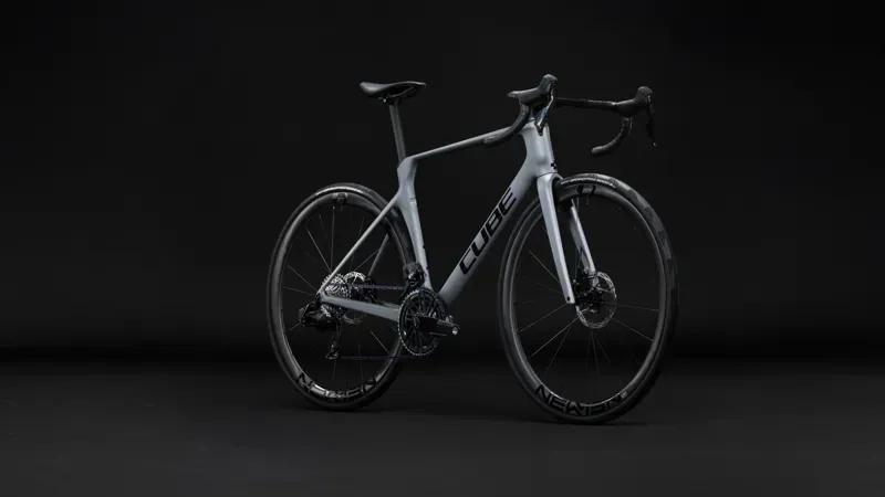 Cube Agree C:62 SLX Road Bike in Slate Grey/Chrome-1