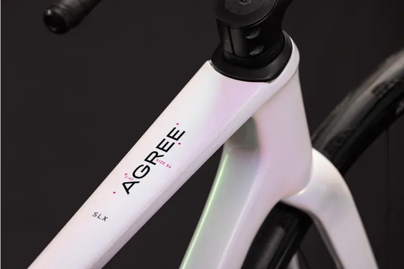 Cube Agree C:62 SLX Road Bike in Unicorn/Pink-6