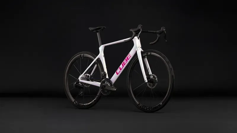 Cube Agree C:62 SLX Road Bike in Unicorn/Pink-1