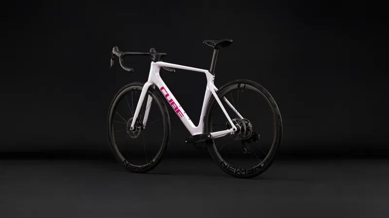 Cube Agree C:62 SLX Road Bike in Unicorn/Pink-4