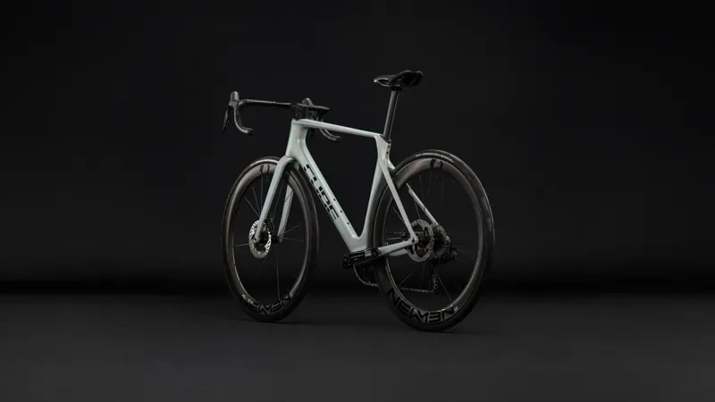 Cube Agree C:62 SLT Di2 Road Bike in Stormy Opal/Black-4