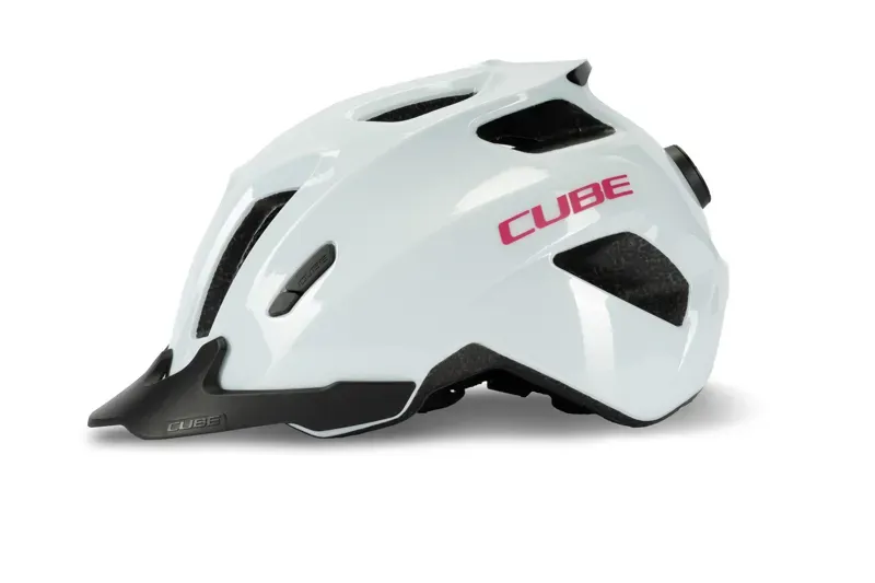 Cube Helmet Fink In Flash White/Pink-1