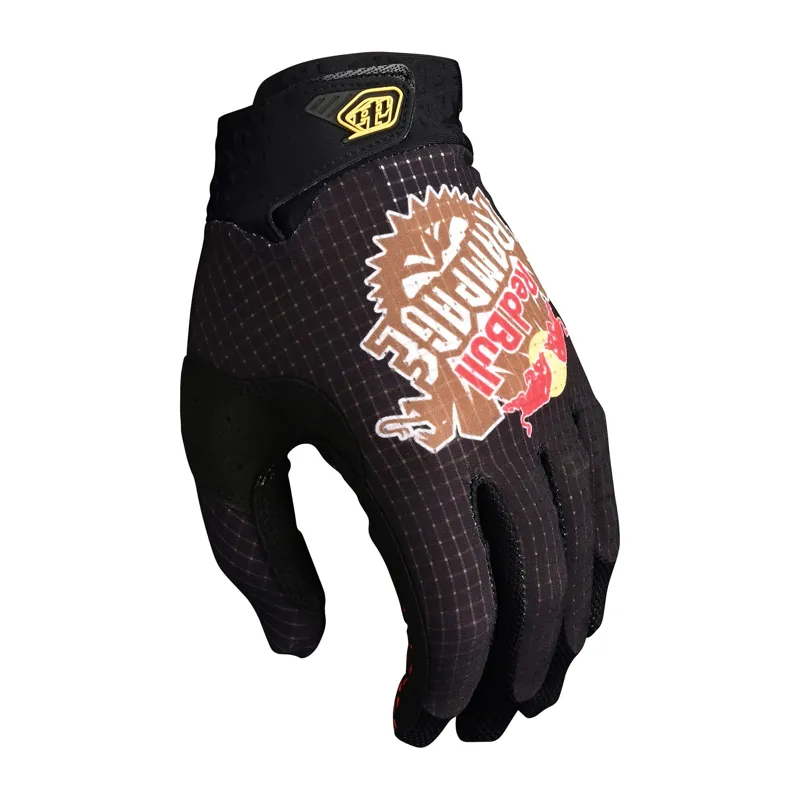 Troy Lee Designs Redbull Rampage Air Gloves in Logo Black