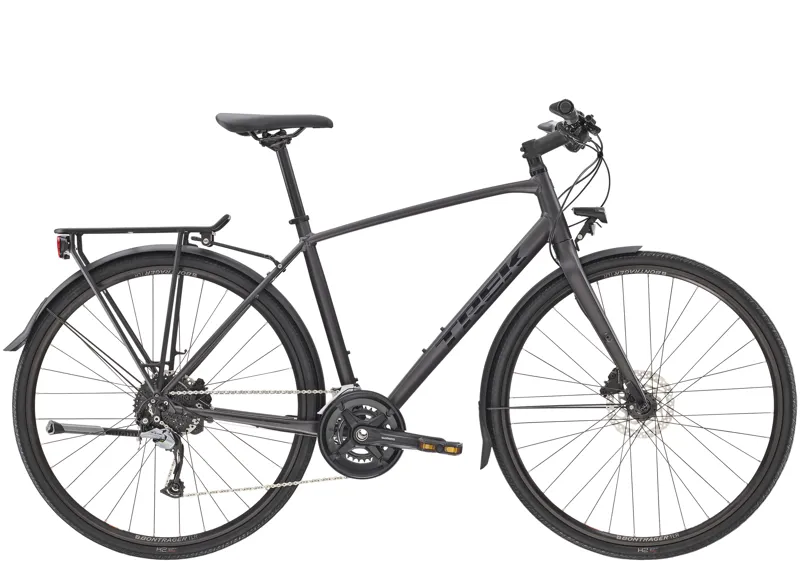 Trek FX 3 Disc Equipped Mens Hybrid Bike in Black