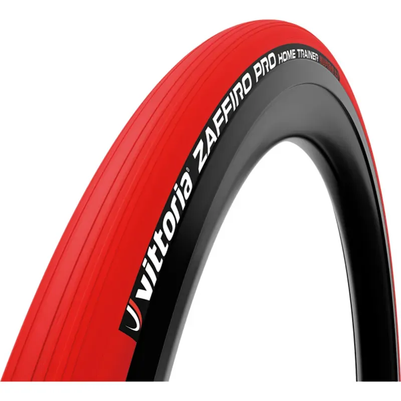 Vittoria Zaffiro Pro Home Trainer Tyre in Red
