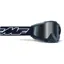 FMF Powerbomb Silver Mirror Lens Goggles in Black