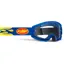 FMF Powercore Clear Lens Flame Goggles in Blue