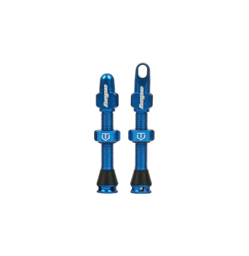 Hope Tech Tubeless Valve Pair - 60mm - Blue