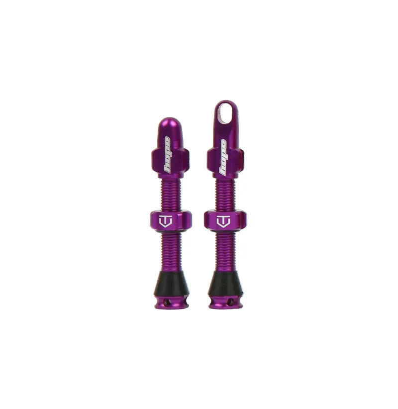 Hope Tech Tubeless Valve Pair - 60mm - Purple