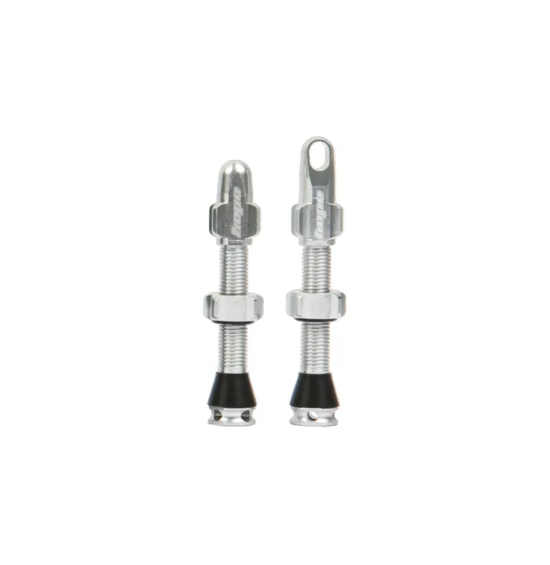 Hope Tech Tubeless Valve Pair - 60mm - Silver